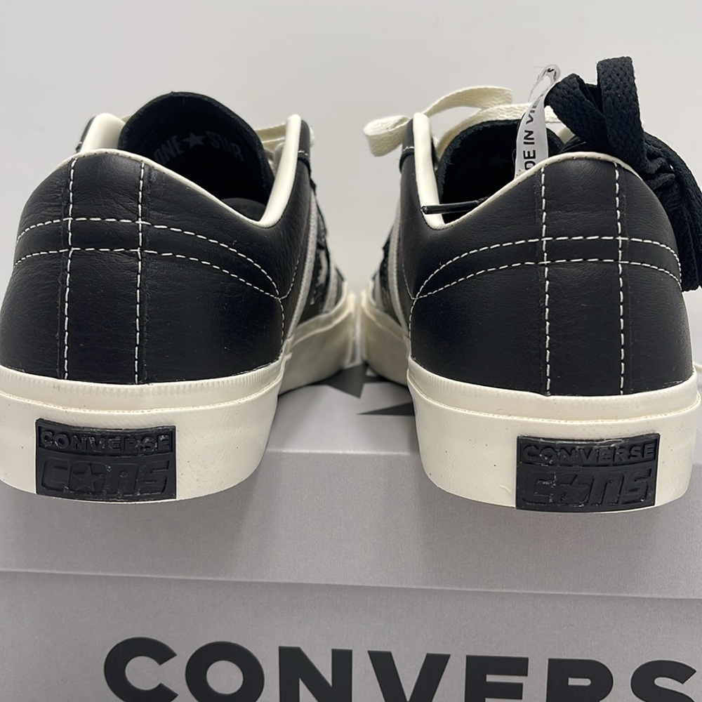 Converse Men’s ONE STAR ACADEMY PRO OX
BLACK/EGRET/EGRET A08501C Sneakers - Picture 13 of 16